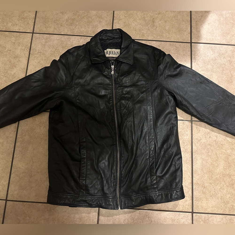 Black Wilson’s leather jacket